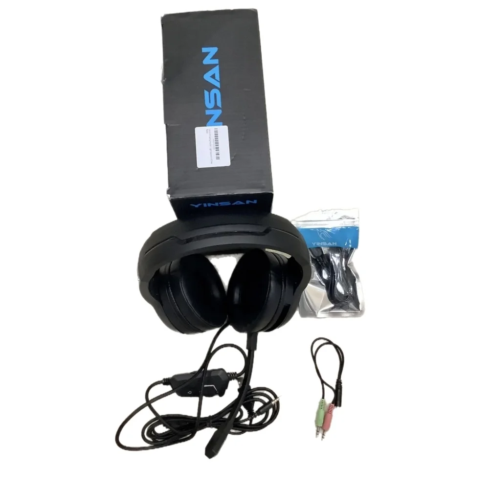 Gaming Headset Yinsan TM-9 3.5mm plug for laptop pc mobile and tablet NEW - Picture 3 of 3